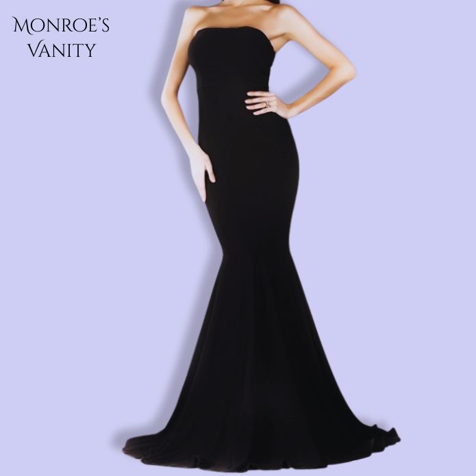 SORAYA - Black Mermaid Dress