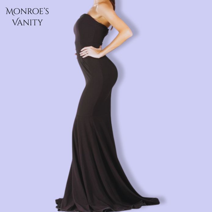 SORAYA - Black Mermaid Dress