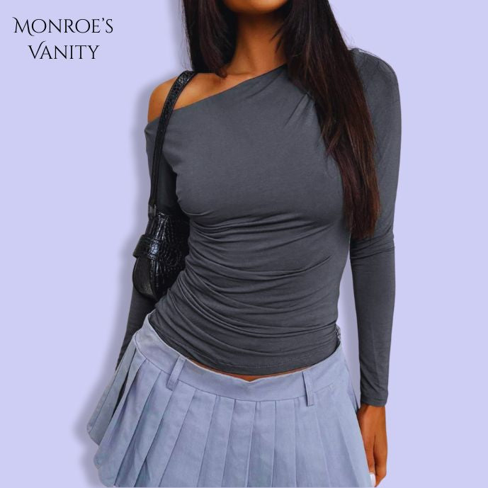 LIORA - One-Shoulder Tee