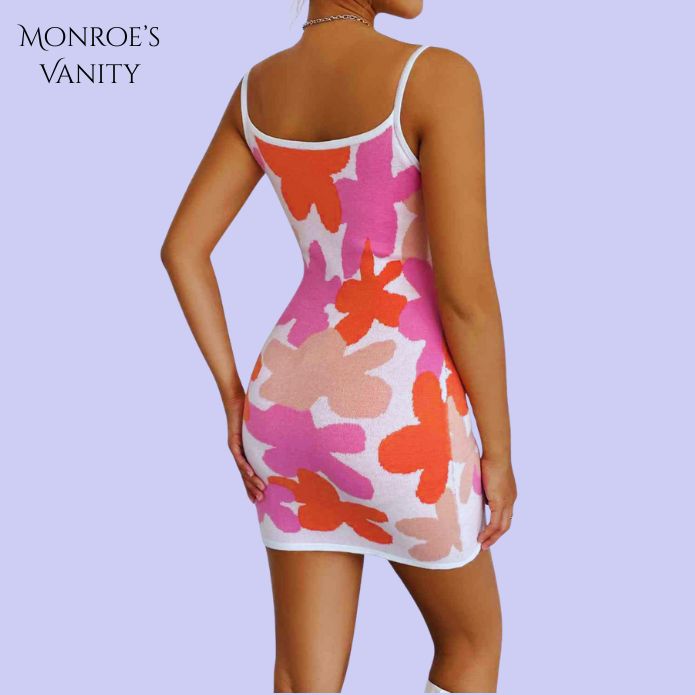 ELOISE - Spaghetti Strap Mini Dress