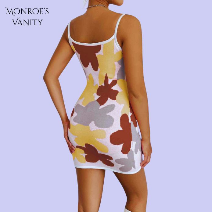 ELOISE - Spaghetti Strap Mini Dress