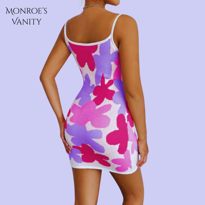 ELOISE - Spaghetti Strap Mini Dress